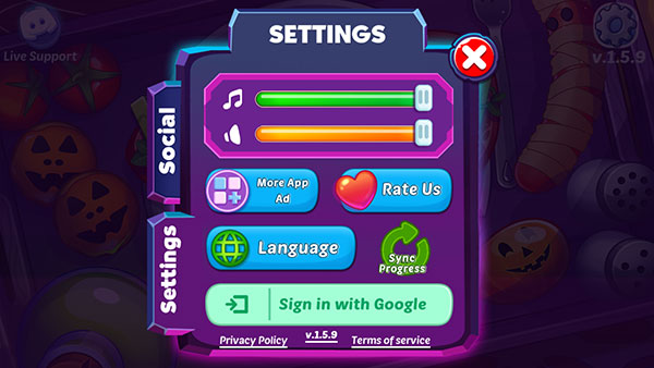 万圣节烹饪最新版本 v1.8.9
